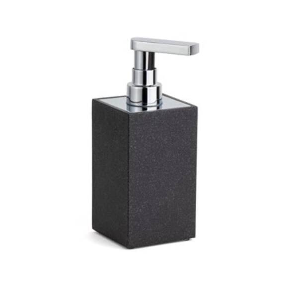 System Sıvı Sabunluk Siyah/Krom Renk (BA2027 006 R2-CR) - 1