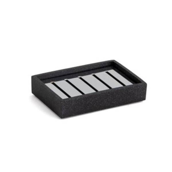 System Katı Sabunluk Siyah/Krom Renk (BA2027 008 R2-CR) - 1