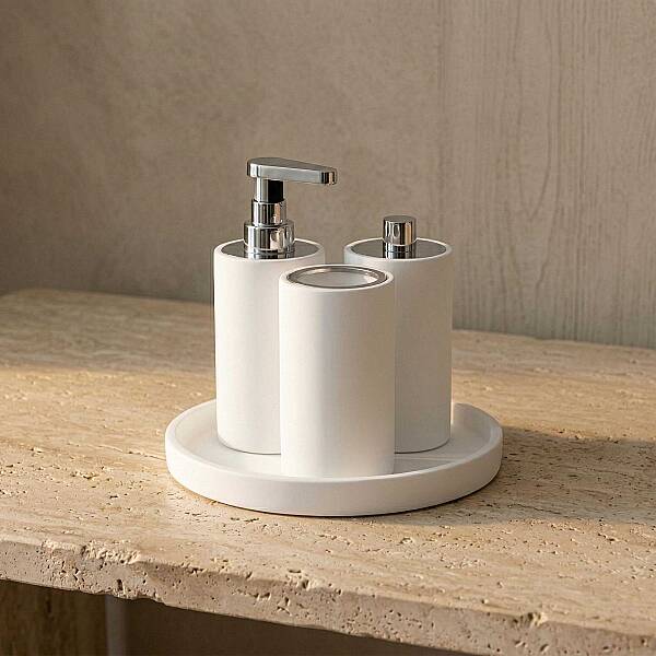 System Pamukluk Beyaz/Krom Renk (BA2029 024 R1-CR) - 3