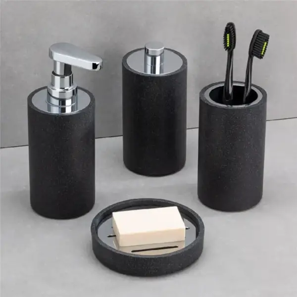 System Pamukluk Siyah/Krom Renk (BA2029 024 R2-CR) - 2