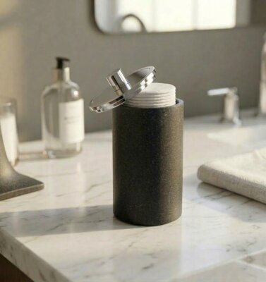 System Pamukluk Siyah/Krom Renk (BA2029 024 R2-CR) - System Banyo