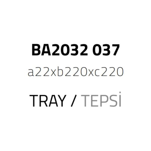System Banyo Tepsisi Siyah Renk (BA2032 037 R2) - 3