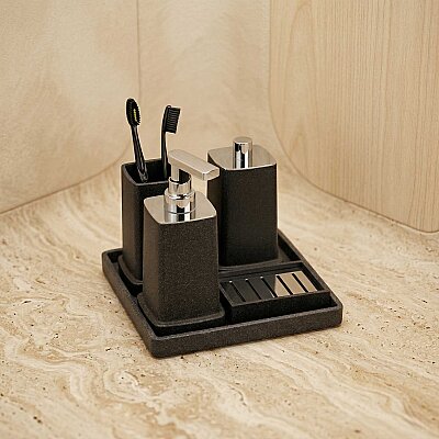 System Banyo Tepsisi Siyah Renk (BA2032 037 R2) - System Banyo