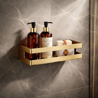 System Banyo Rafı Gold Renk (BA3000 043 GL) - System Banyo