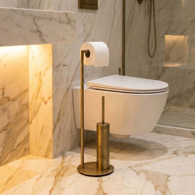 System Hareketli Wc Set Antik Sarı (BA4001 048 ABM) - System Banyo