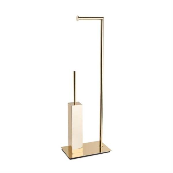 System Hareketli Wc Set Gold Renk (BA4002 048 GL) - 1