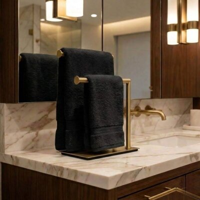 System Hareketli Havluluk Antik Renk (BA4002 054 ABM) - System Banyo