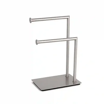 System Hareketli Havluluk Nikel Saten Renk (BA4002 054 NBM) - 1