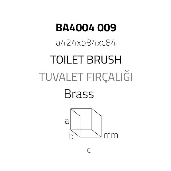 System Banyo Tuvalet Fırçalığı Siyah Renk (BA4004 509 AL6) - 3