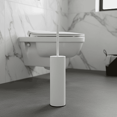 System Banyo Tuvalet Fırçalığı Beyaz Renk (BA4004 509 AL7) - System Banyo (1)