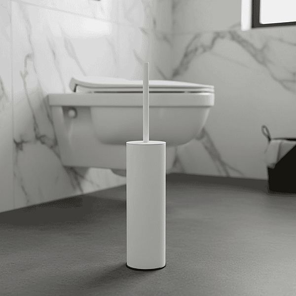 System Banyo Tuvalet Fırçalığı Beyaz/Gold Renk (BA4004 609 AL7-GL) - 2