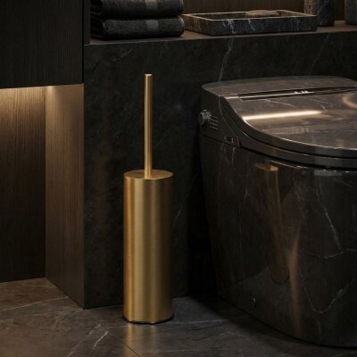 System Banyo Tuvalet Fırçalığı Gold Branch Renk (BA4004 009 GB) - System Banyo