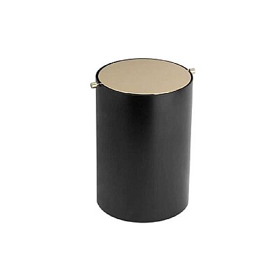 System Çöp Kovası Siyah/Gold 3 Lt (BA4013 631 AL6-GL) - System Banyo (1)