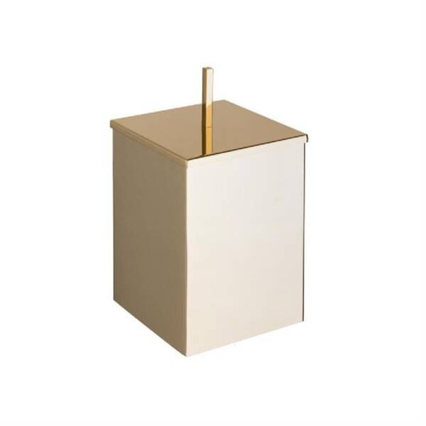 System Banyo Çöp Kovası 4 L Gold Renk (BA4043 031 GL-GL) - 1