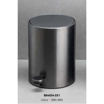 System Pedallı Füme Çöp Kovası 3 Lt Füme Renk (BA4054 031 BBN-BBN) - 2