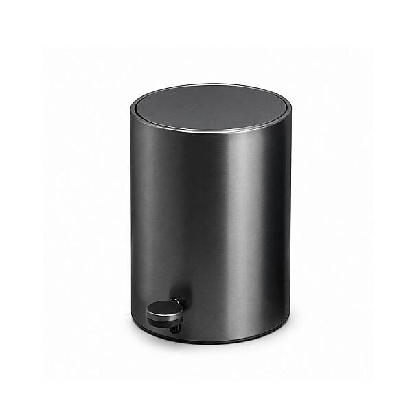 System Pedallı Füme Çöp Kovası 3 Lt Füme Renk (BA4054 031 BBN-BBN) - 2