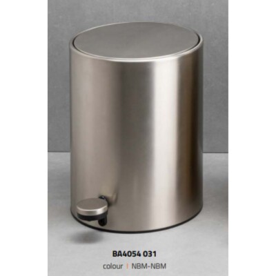 System Pedallı Saten Çöp Kovası 3 Lt Saten Renk (BA4054 031 NBM-NBM) - 2