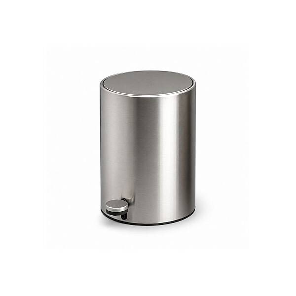 System Pedallı Saten Çöp Kovası 3 Lt Saten Renk (BA4054 031 NBM-NBM) - 2