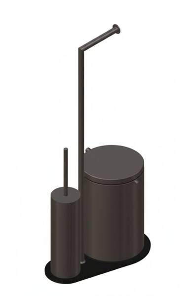 System Hareketli Wc Set Füme Renk (BA4057 056 BBN) - 1