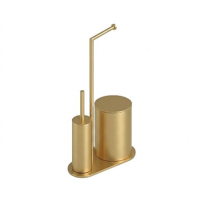 System Hareketli Wc Set Gold Branch Renk (BA4057 056 GB) - System Banyo