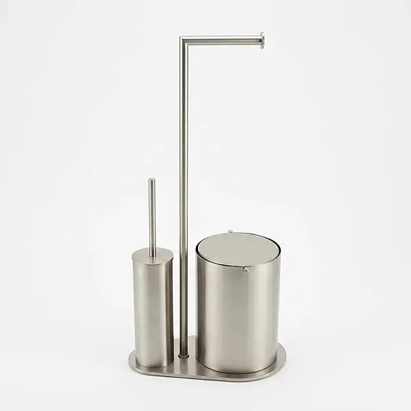 System Hareketli Wc Set Saten Renk (BA4057 056 NBM) - 1