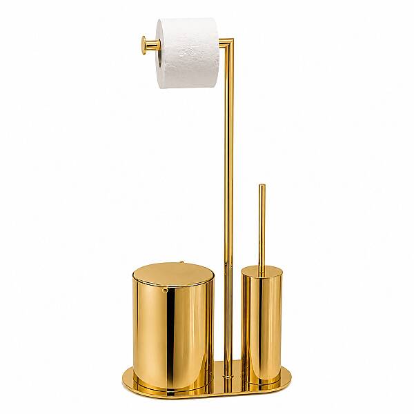 System Hareketli Wc Seti Gold Renk (BA4057 058 GL) - 1