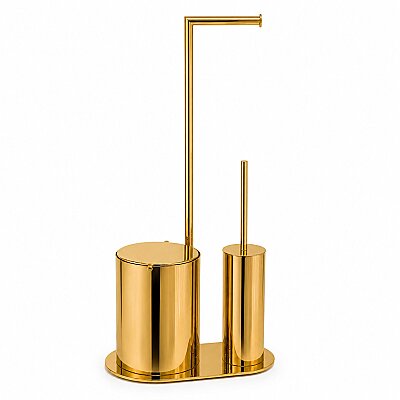 System Hareketli Wc Seti Gold Renk (BA4057 058 GL) - System Banyo (1)
