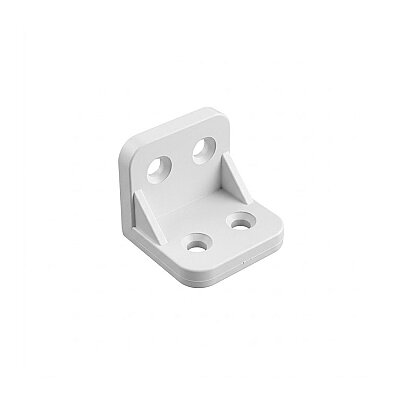 Plastik Beyaz L Bağlantı Elemanı (450-03-05-01) - Sese