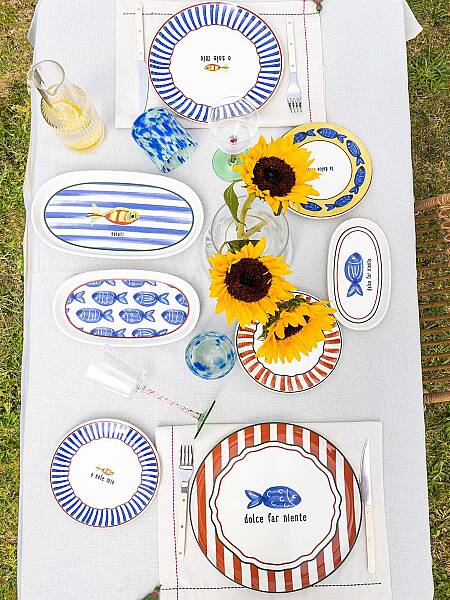 Balık Desenli Servis Tabağı 30 cm (FSH0003) - 5