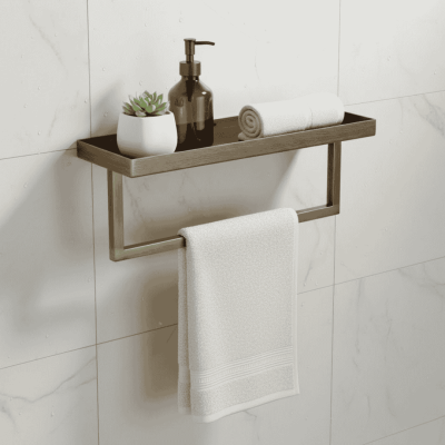 System Banyo Havlu Rafı Antik Renk (BA1039 039 ABM) - System Banyo (1)
