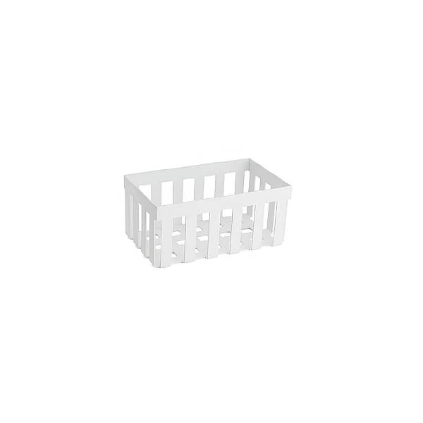 System Banyo Beyaz Renk Tezgah Üstü 20cm Banyo Havluluk Sepeti (BA2023 051 AL7) - 1