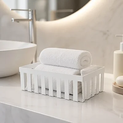 Banyo Havluluk Beyaz Renk 97x120x310 mm (BA2024 051 AL7) - 1