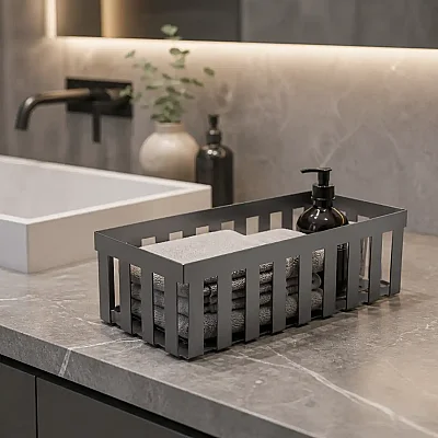System Banyo Havluluk Füme Renk 97x120x310 mm (BA2024 051 BBN) - 1