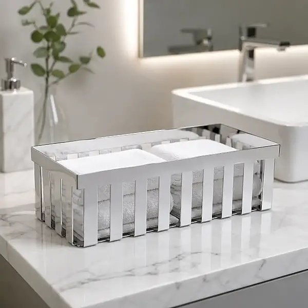 System Banyo Havluluk Krom Renk 97x120x310 mm (BA2024 051 CR) - 1