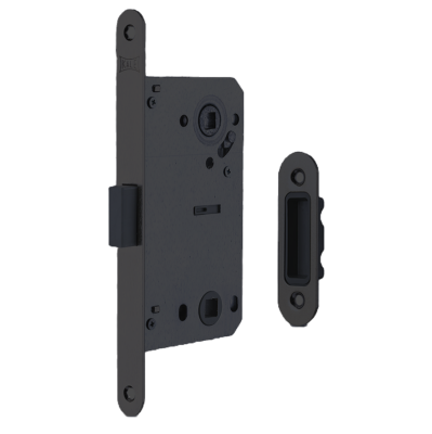 Kale Kilit Siyah Mıknatıslı Banyo-Wc Sessiz Kapı Kilidi (239NN000037) - Kale Kilit