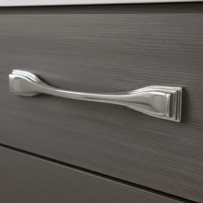 Bayraktar Aras Modeli Mobilya Kulbu Krom 160mm (B-16-160-18) - 1