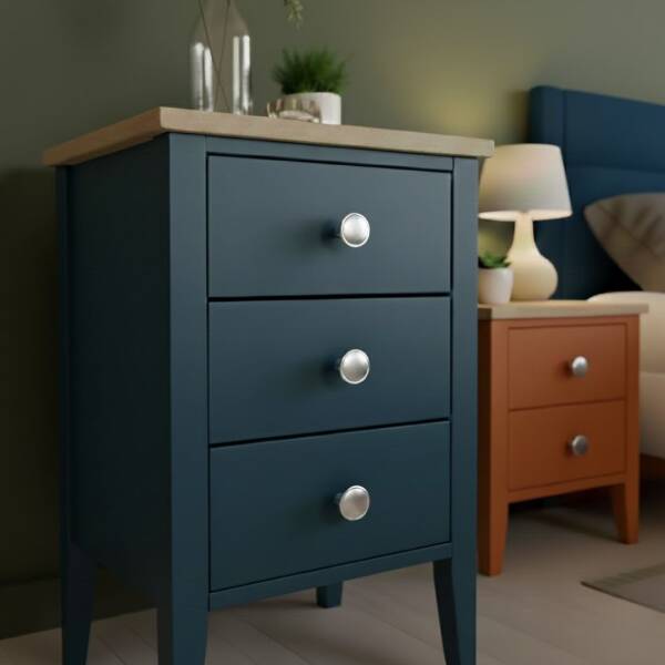 Bayraktar Ayna Model Düz Düğme Kulp Krom Renk (B-07-D-18) - 1