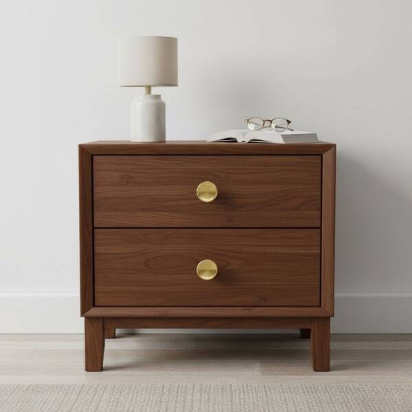 Bayraktar Ayna Model Düz Düğme Kulp Altın Renk (B-07-D-22) - 2