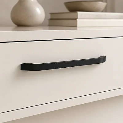Özer Boğaziçi Model Kulp 224mm Siyah Dolap Çekmece Kulpu (B-06-224-02) - 1