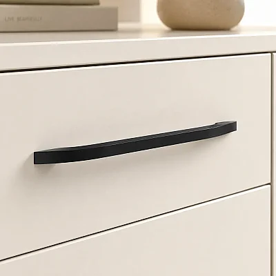 Özer Boğaziçi Model Kulp 192mm Siyah Dolap Çekmece Kulpu (B-06-192-02) - 1