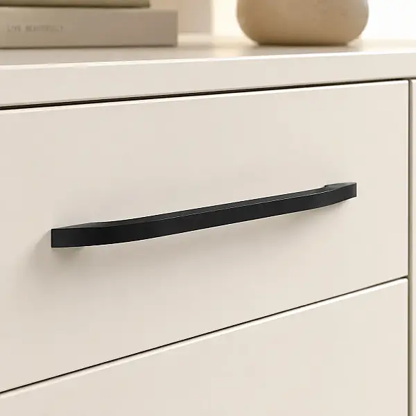 Özer Boğaziçi Model Kulp 192mm Siyah Dolap Çekmece Kulpu (B-06-192-02) - 1