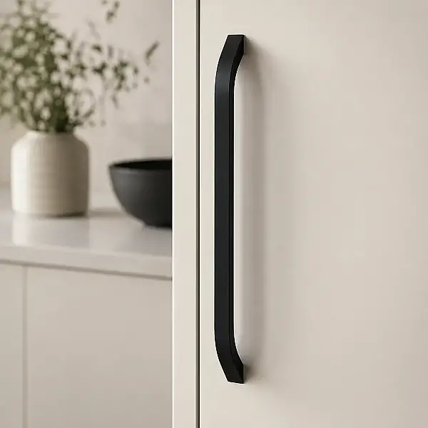 Özer Boğaziçi Model Kulp 320mm Siyah Dolap Çekmece Kulpu (B-06-320-02) - 1