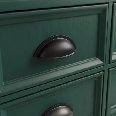 Bayraktar Cansu Desenli Antrasit Çanak Kulp (B-46-64-54) - Bayraktar