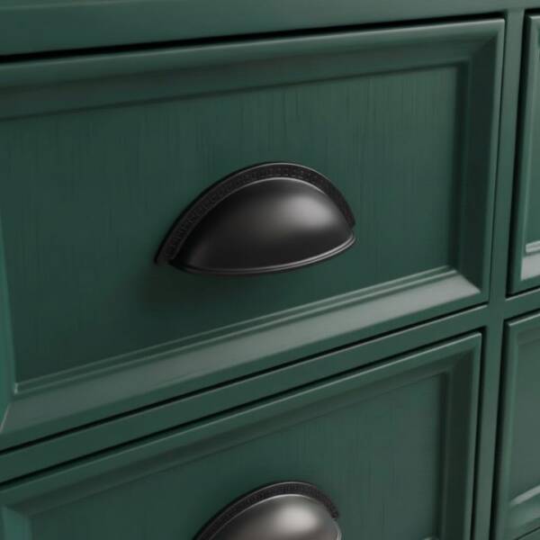 Bayraktar Cansu Desenli Antrasit Çanak Kulp (B-46-64-54) - 1