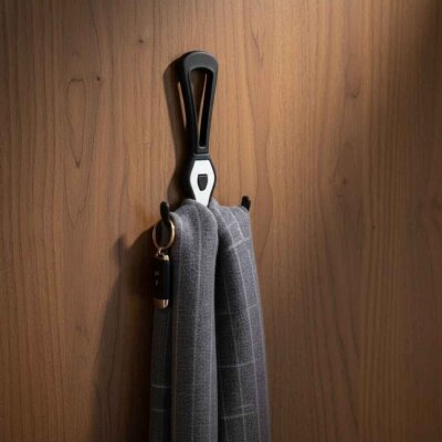 Bayraktar Galata Modeli Portmanto Askılık Siyah Beyaz (20-30-02/01) - Bayraktar