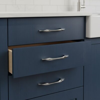 Bayraktar Gondol Modeli Mobilya Kulbu Krom 160mm (B-17-160-18) - Bayraktar