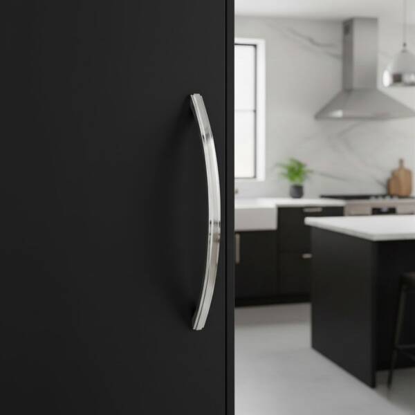 Bayraktar Kavaklı Yay Modeli Mobilya Kulbu Inox 224mm Kulp (B-46-224-53) - 1