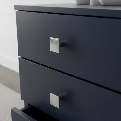 Bayraktar Kristal Düz Krom Renk Düğme Kulp (B-20-D-18) - Bayraktar