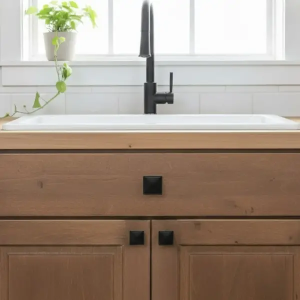 Bayraktar Kristal Düğme Kulp Antrasit (B-20-D-54) - 1