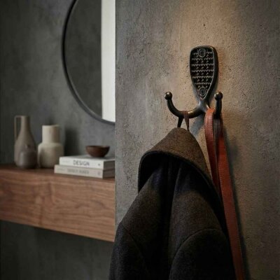 Bayraktar Osmanlı Modeli Siyah Portmanto Askılık (20-32-02) - Bayraktar